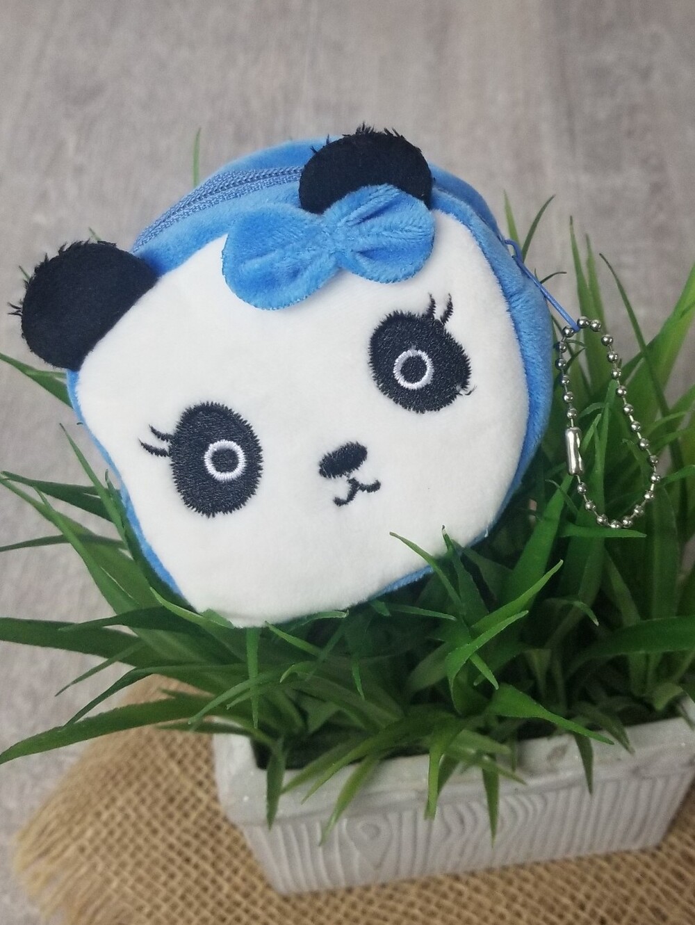 Cute Panda Plush Coin Purse